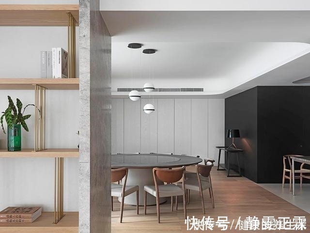 简约|有钱就买大平层吧!320㎡打造简约轻奢范,进屋太羡慕了!