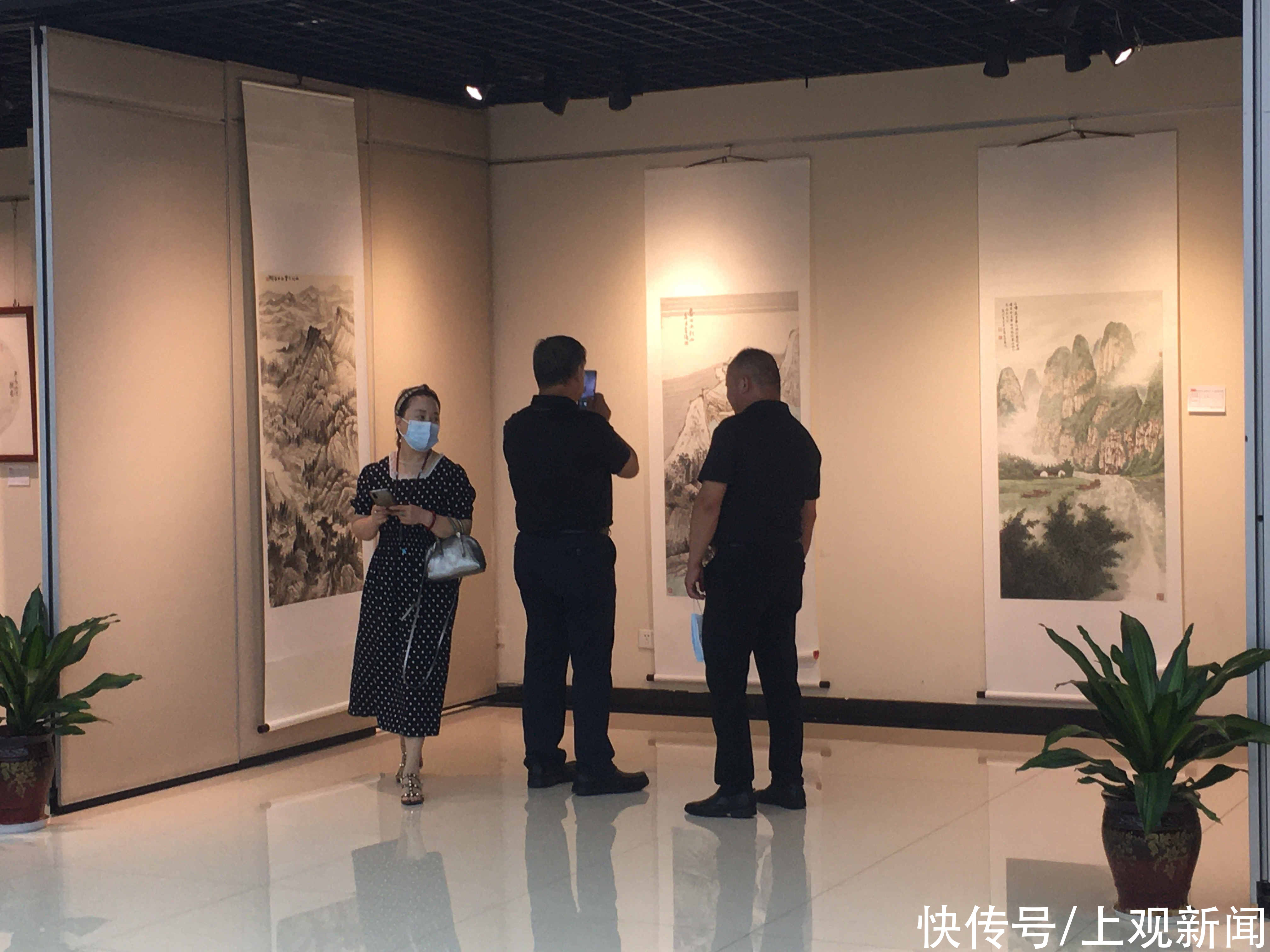 爱好者|书画爱好者不要错过！沪皖两地书画交流展在黄浦开展