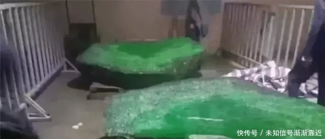 确认过眼神!今年最完美的赌石,1吨重玻璃种帝王绿估价5亿