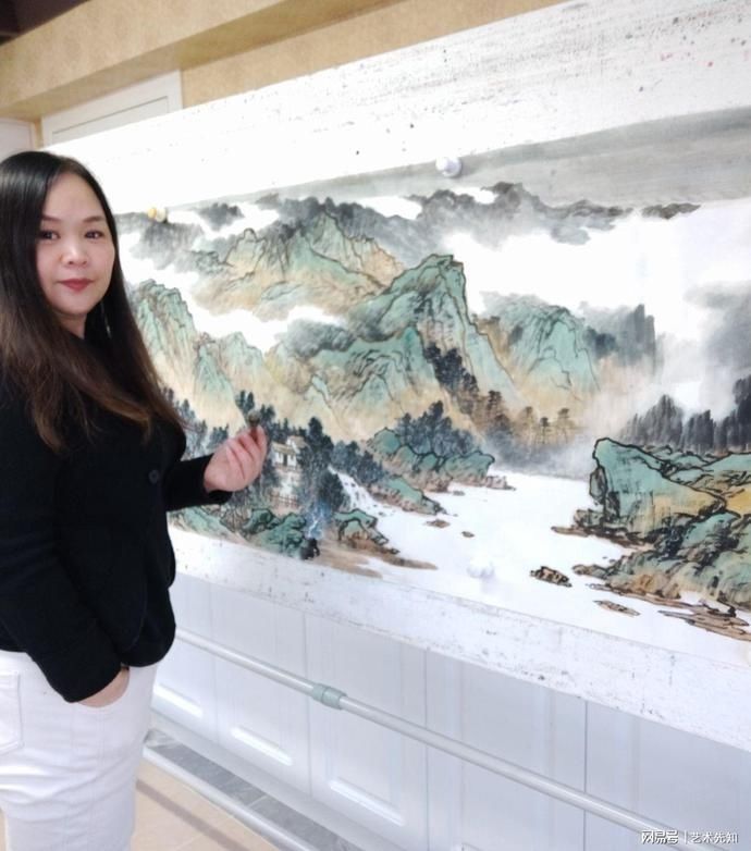 设色#直击书画:画家徐凤丹,一位对色彩有着敏锐感知度的画家