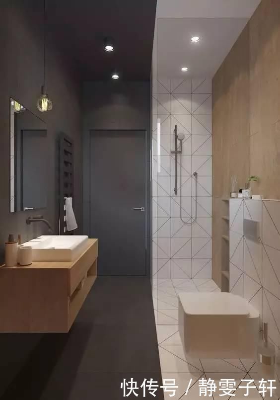 干湿|现在干湿分离的设计已经落伍了,卫生间这样设计才是王道!
