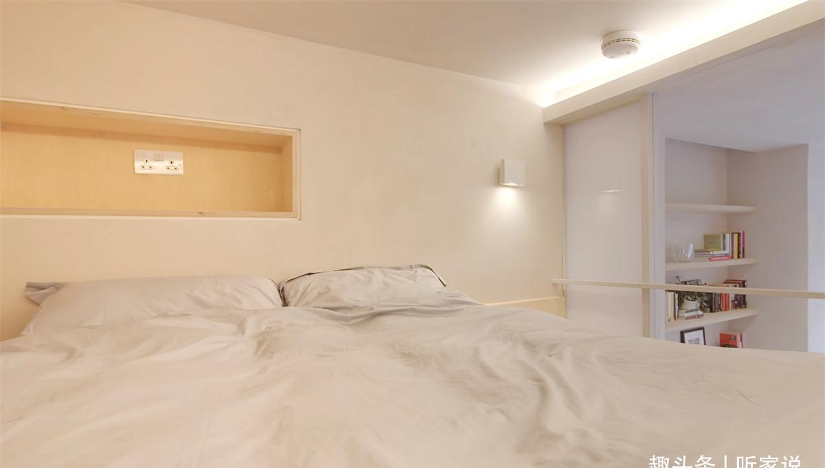 小家|他翻新29㎡蜗居:拆掉隔断做全开放空间,利用3米4层高做夹层卧室