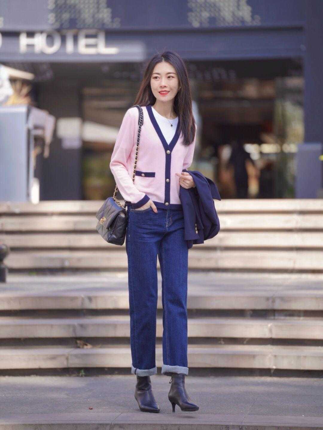 九分裤 九分长裤可不止有牛仔裤,加上这“两”种,才会变得无懈可击