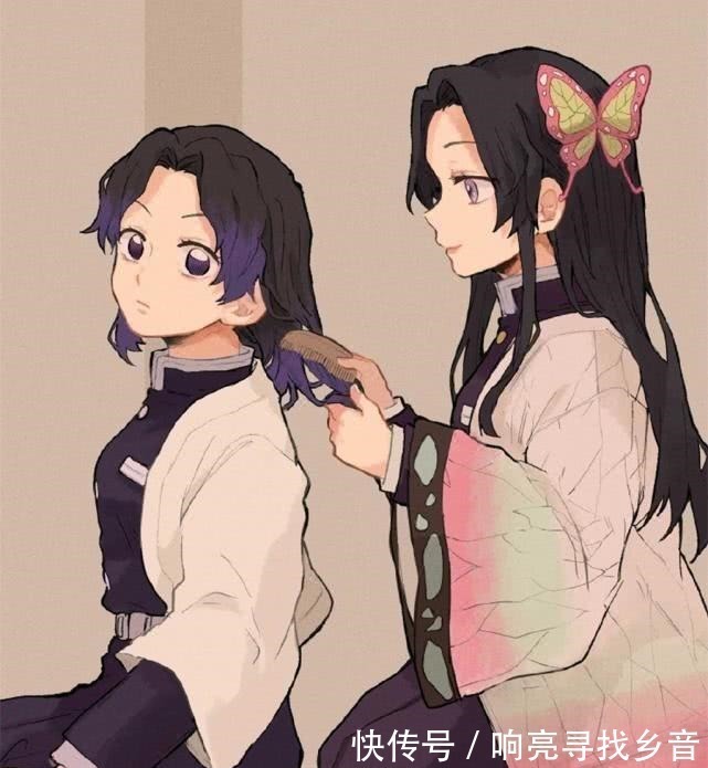 意难平|鬼灭之刃现代装二人组,情侣、母子和姐妹,哪对是你的意难平