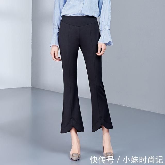 喇叭裤 不要穿老套的运动装了,现在潮女都穿这样的时尚女装,超百搭