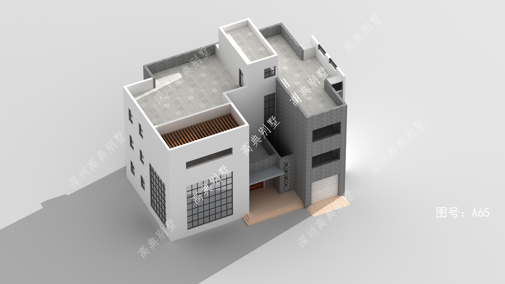居住|带车库的现代别墅设计,居住舒适,适合农村自建。