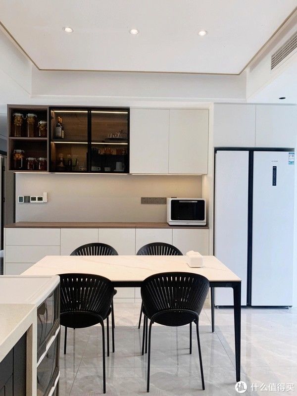 橱柜|参观完她家的130㎡新房，才知道什么叫颜值与实用并存，人见人爱