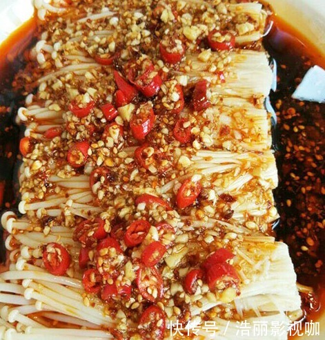 方法|金针菇此方法,美味爽口,滋补营养,色泽鲜明不塞牙缝呦!很美味