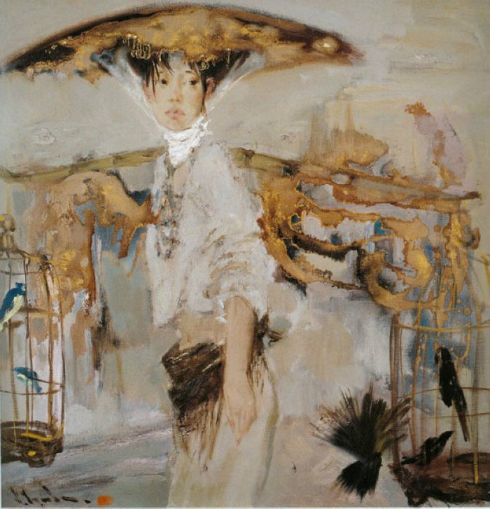 画家@乌克兰画家米哈伊尔的油画,洋溢着丰富的情感!