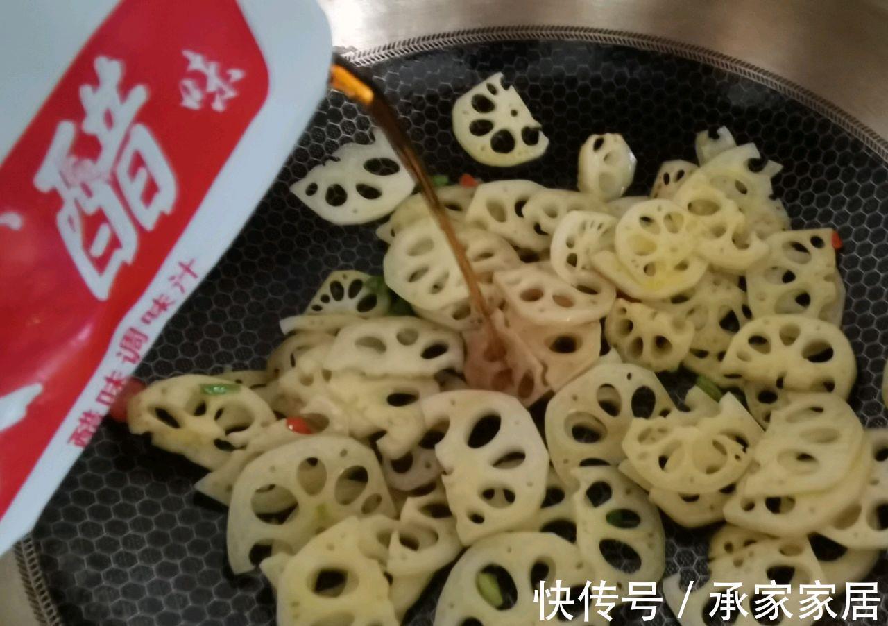 莲藕|糖醋藕片,香脆美味,好吃健康