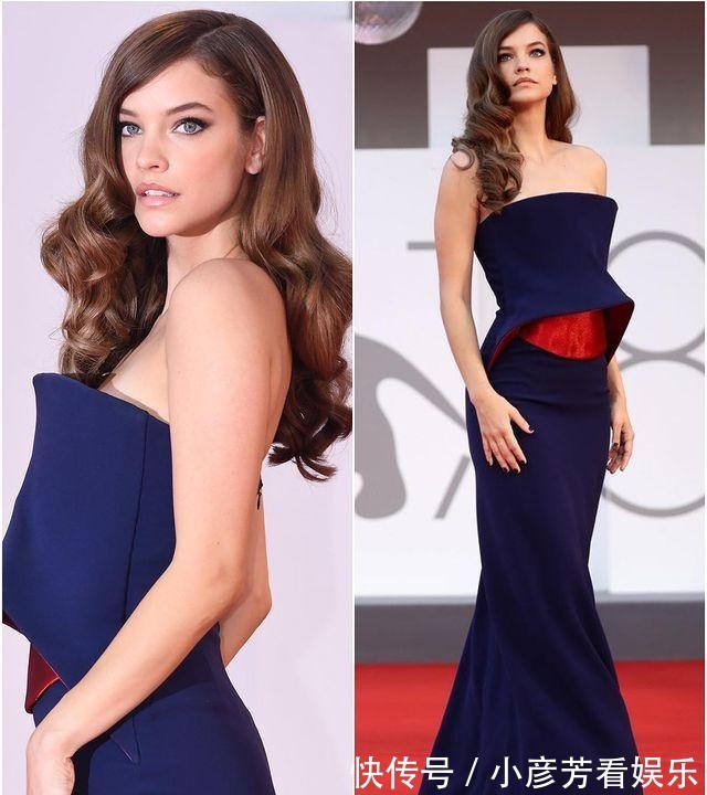 卷发|匈牙利超模芭芭拉·帕尔文,穿阿玛尼高定礼服走红毯,卷发好复古