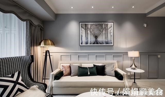 小公主|谭书娅作品106㎡一家三口,现代美式风打造的幸福之家!