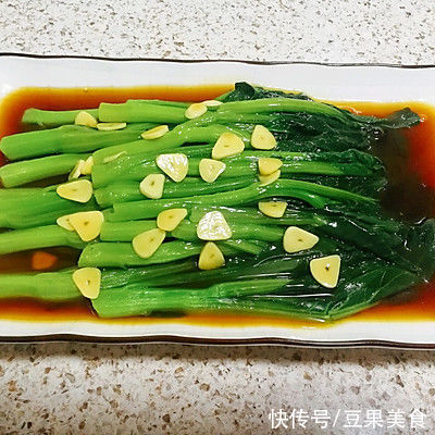 好吃下饭的耗油菜心几分钟就学到手