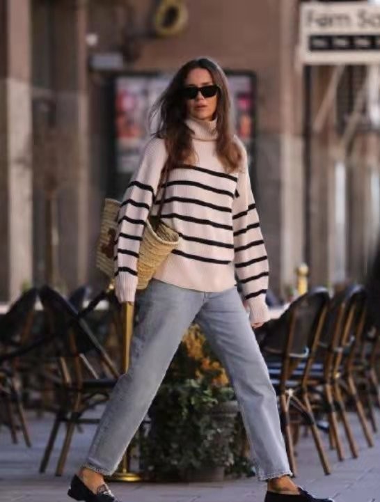 博主|瑞士博主穿搭:冬季也能穿出“透气感”,简约大气的美