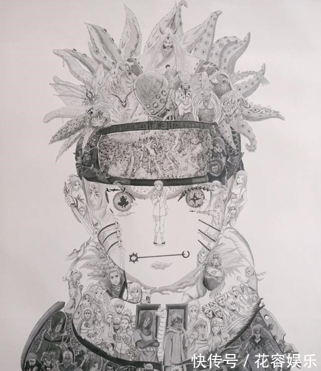 代火影|网友手绘一幅漩涡鸣人,拍卖1.4万,多人求购,网友:值这个价