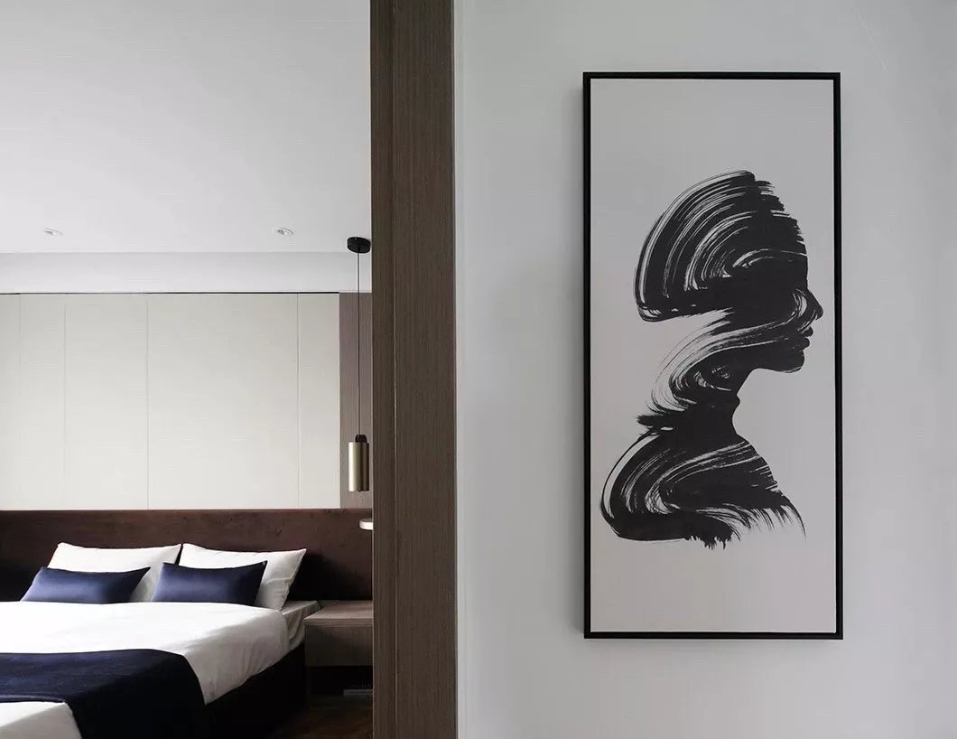 木饰面|125㎡现代简约,以实用与舒适的设计,打造品质端庄的现代感