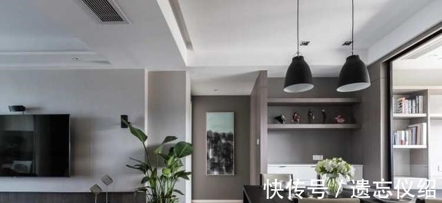 住宅|台式简约的四室住宅，巧用黑白灰三色，让生活节奏慢下来！