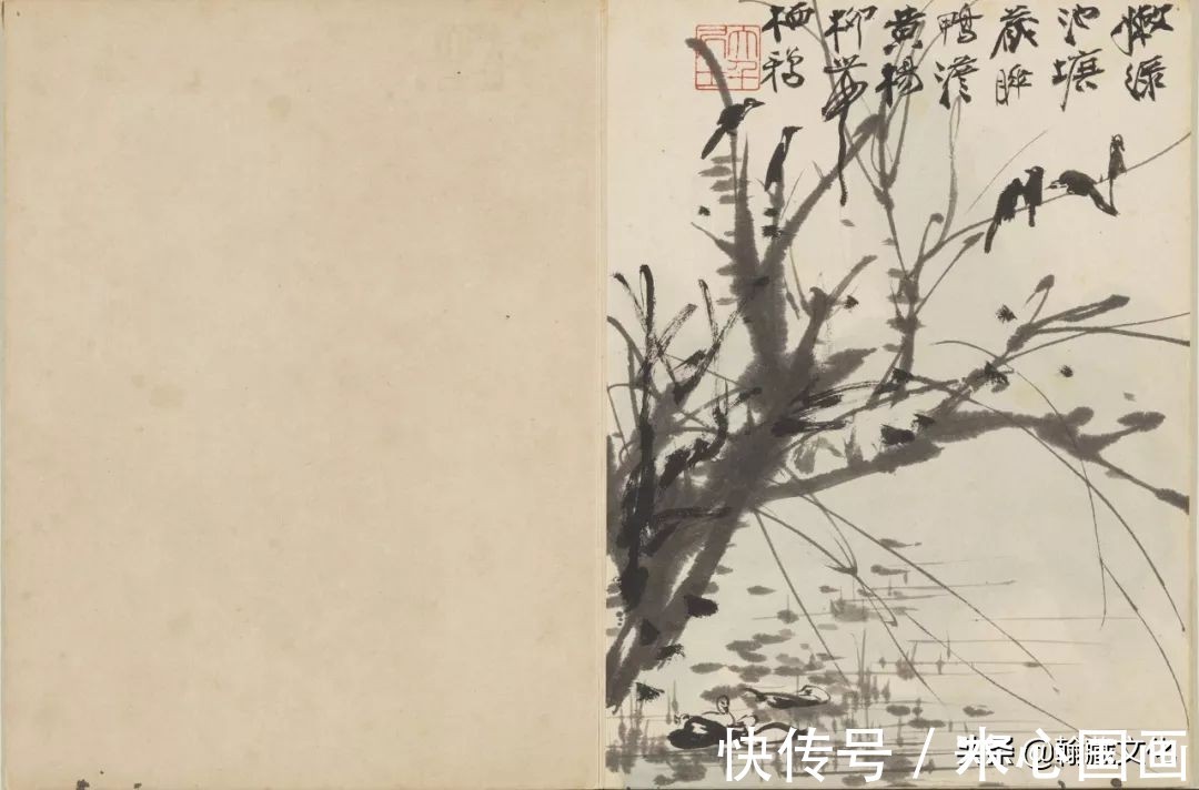 郭有&张大千先生旅居巴黎时期的三套册页