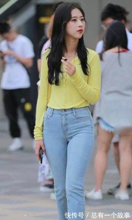 七分裤 黄色针织外套搭配七分裤,简约时尚,带着迷人的微笑!