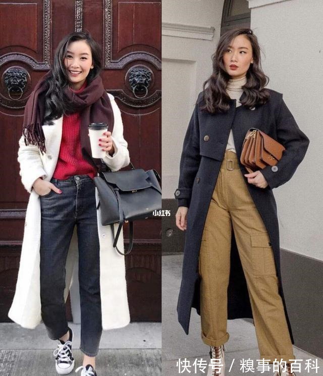 毛衣 这位亚裔博主好会穿,普通日常款穿出优雅高级范,减龄又气质!