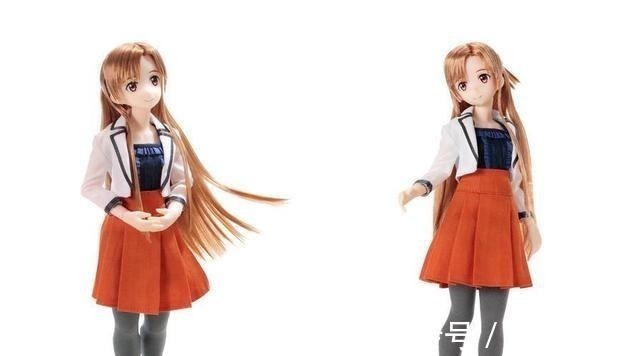 亚丝娜可动人偶|刀剑神域定价破千的灰丝常服亚丝娜可动人偶