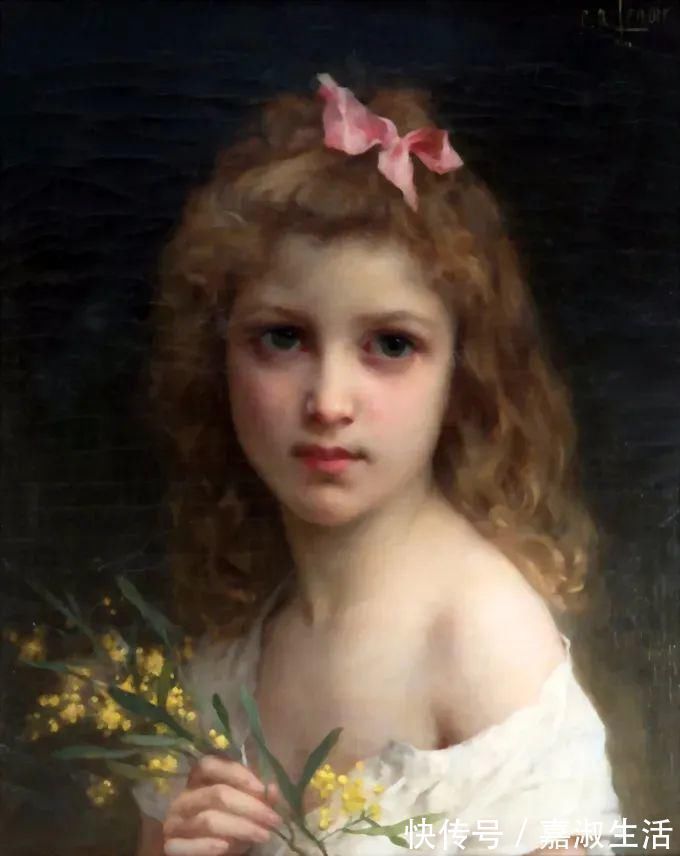 画家#法国画家查尔斯笔下风华绝代的仙女,太美了!