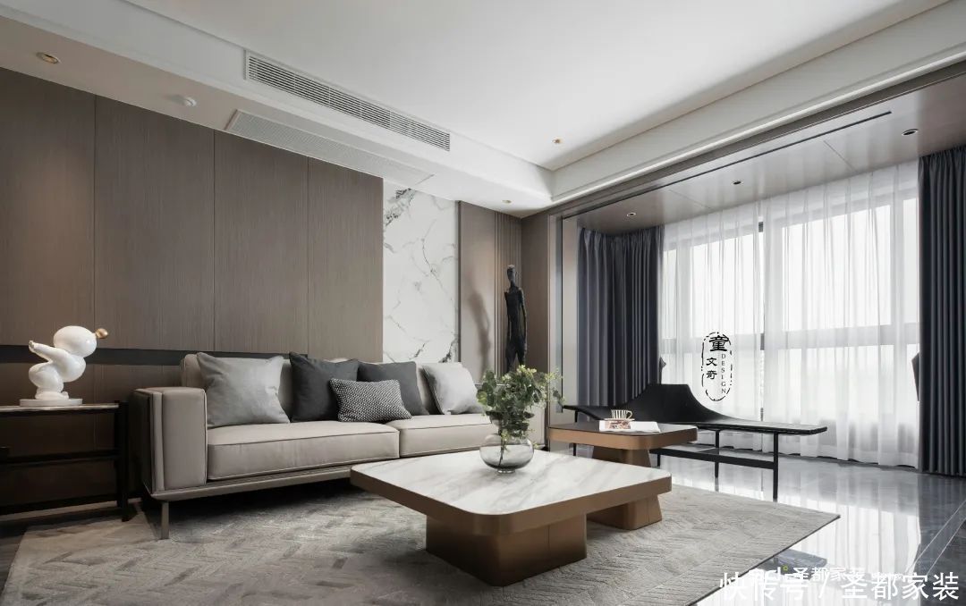 过时|140㎡现代简约风 这样设计再住30年也不过时！