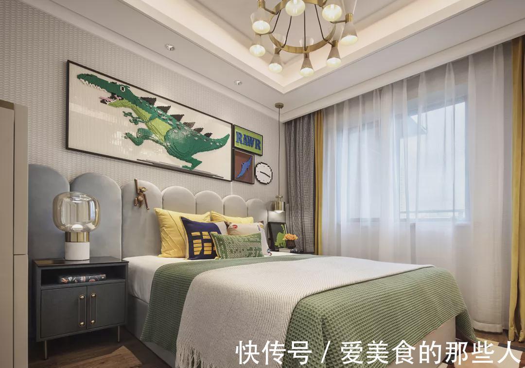 空间|108㎡三室，简洁空间配上雅致软装，舒适又大方