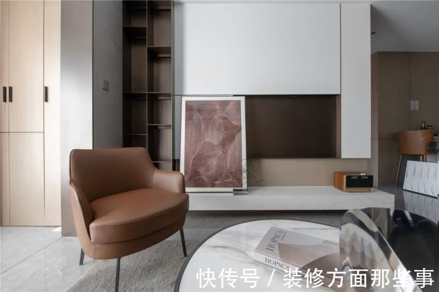 硬包|108平现代风三居室,空间充满现代简洁的大方感