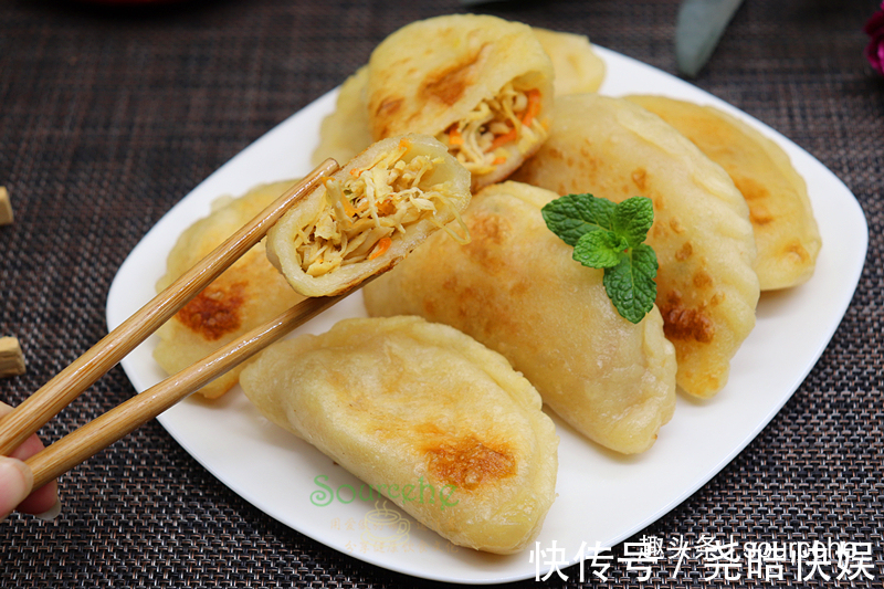 鸡胸肉丝|饺子馅新做法，不用剁馅不用炒菜，撕一撕拌一拌包入饺子，太香了