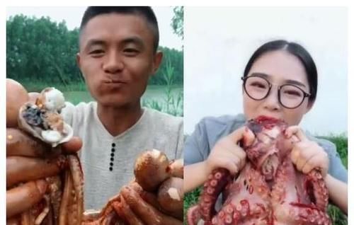 八爪鱼|海边有些渔民吃八爪鱼动不动就是爆头,连墨汁一起吃,墨汁真有这么好吃吗?