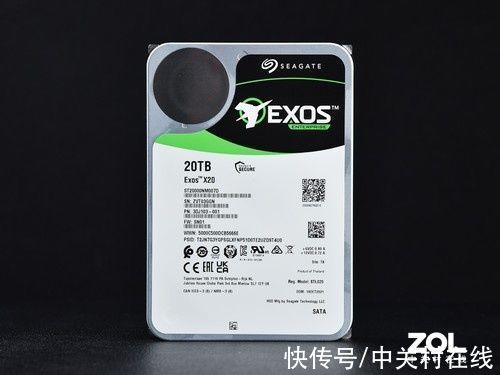 企业硬盘|新一代旗舰级企业硬盘 希捷Exos X20图赏