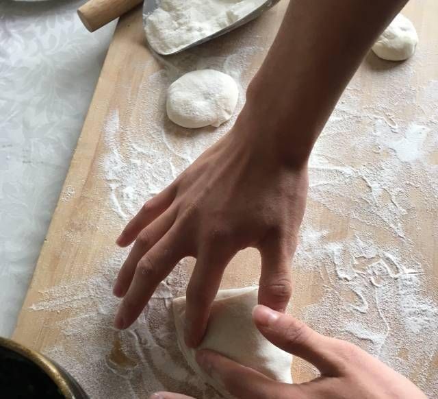 鲜虾多层馅饼,营养丰富的早餐足够了