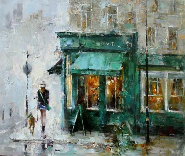 艺术学院!奔放的心:俄罗斯女画家安捷利卡超凡脱俗、别具一格的油画作品