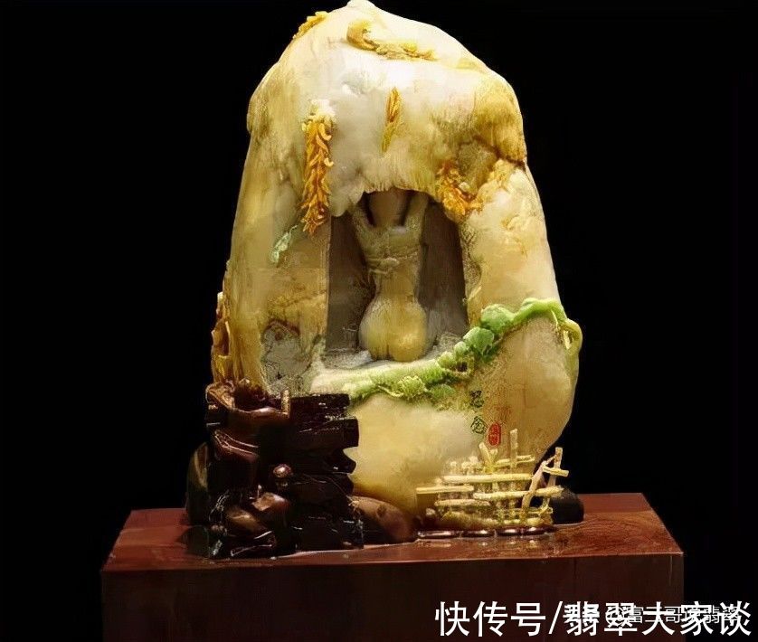 玉雕师@巧色、俏色、分色，看翡翠玉雕师谁更懂“色”