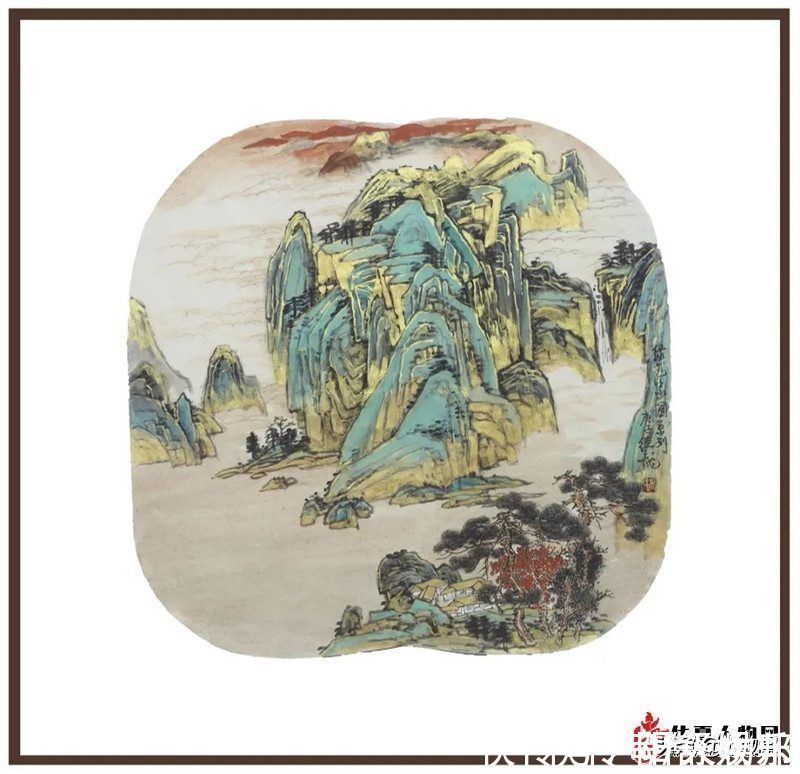 墨稿#华夏书画艺术人物我与大青绿山水——乔德龙