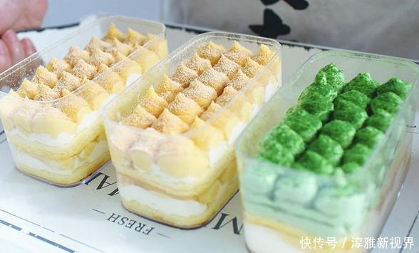 细砂糖|教你做网红豆乳盒子蛋糕,配料简单上手快,省时又省钱