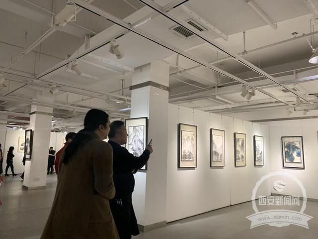  大岳|画说何大岳山水作品展西安开幕