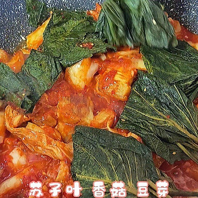 辣白菜五花肉