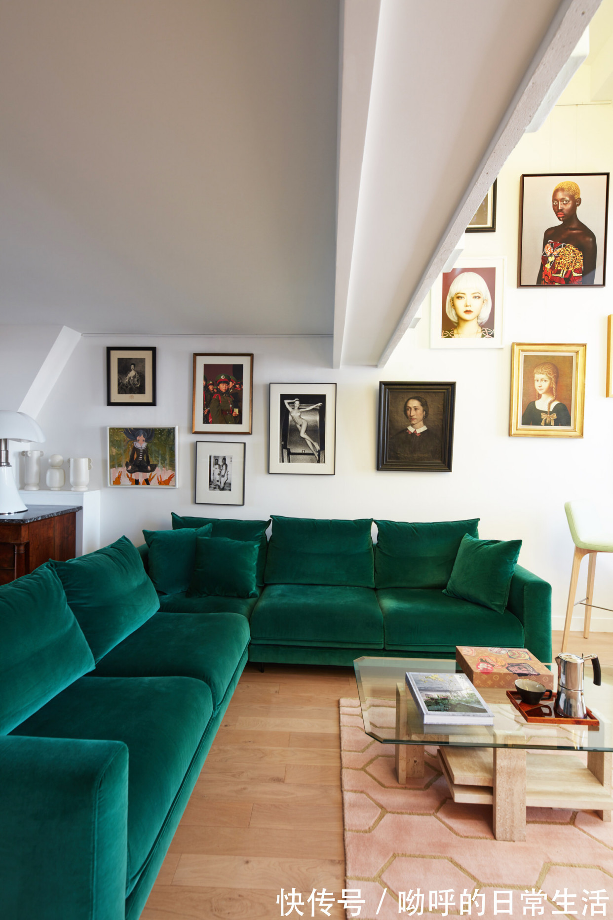 木镶板|Manuelle Gautrand丨 巴黎日晷公寓