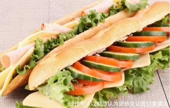 火腿|好吃简单的三明治,除了能加火腿鸡蛋,还能够加入这些食材