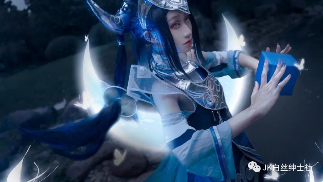 女娲|cos:王者荣耀女娲朔望之晖cos正片@茴茴