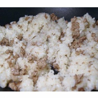 #我心中的冬日限定#菜心肉末蛋炒饭|做法巨简单,巨好吃