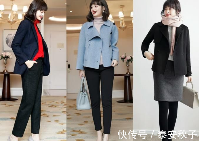 西装裤 女人过了40岁,请放弃“T恤+紧身裤”吧!美女教你这样穿:很高级