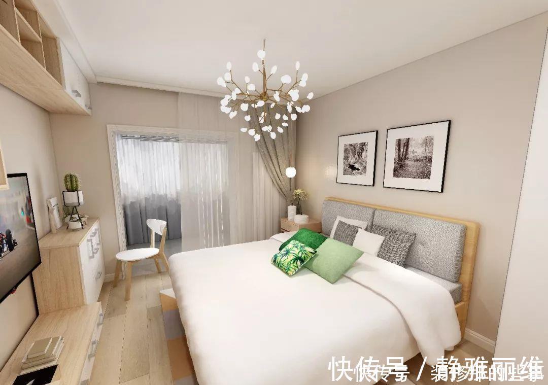 简约风|参观她的80㎡简约风小家,进门就被玄关迷住了,全屋清新又有格调