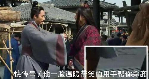 |搞笑的穿帮镜头,赵丽颖的小胡子贴歪了,网友导演你是在考验观众眼力吗