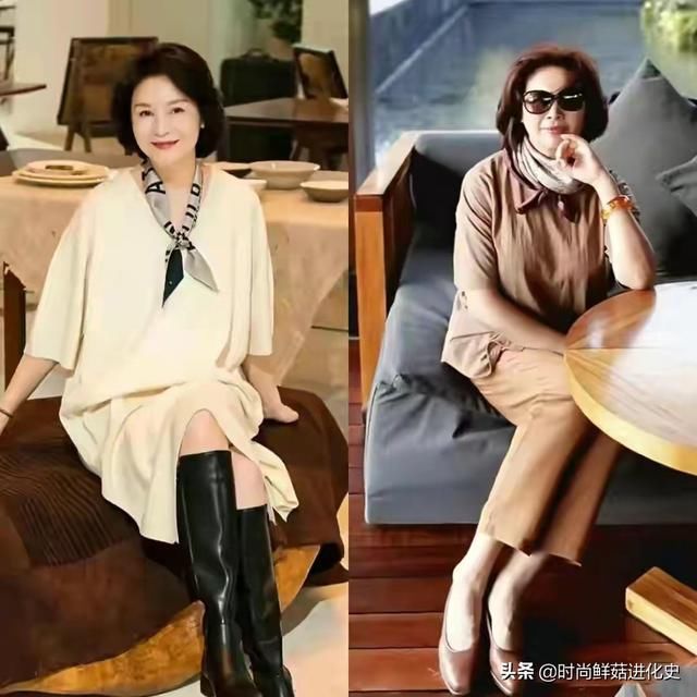 优雅|这才是50、60岁女人该有的穿搭，不装嫩也不老气，优雅而高级