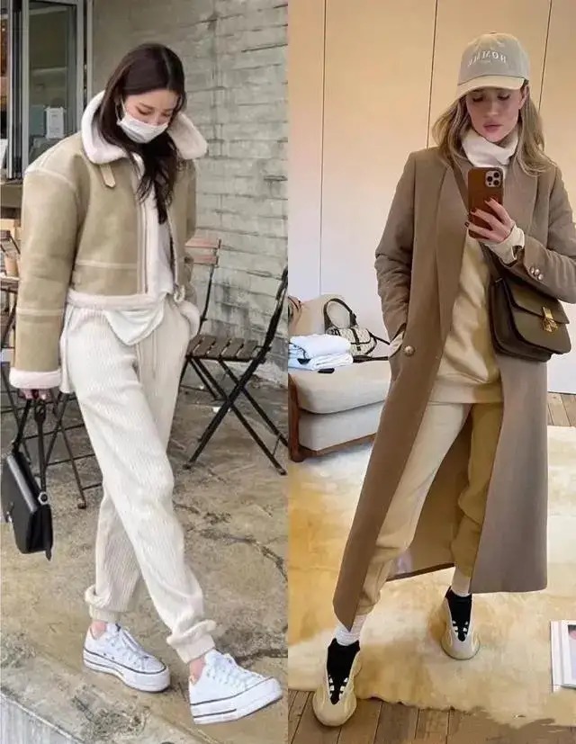 色调 “米色”在这个冬天很流行,随意舒适的配色,让人感觉温柔有气质