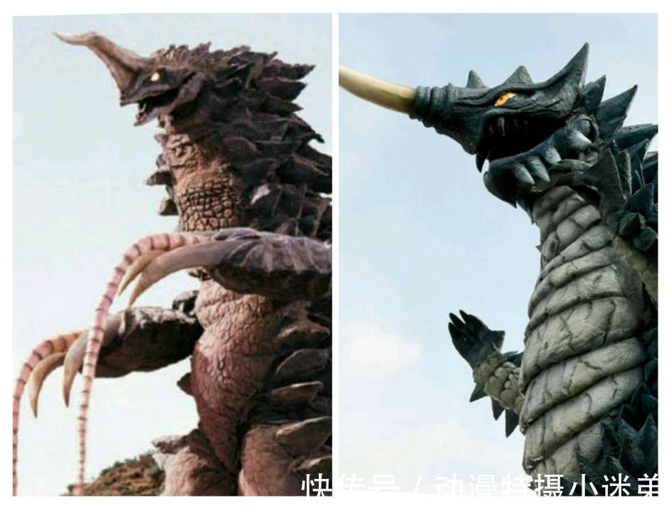 哥尔赞|特利迦和迪迦里面的怪兽对比,还真是有点相似,这算不算是致敬?