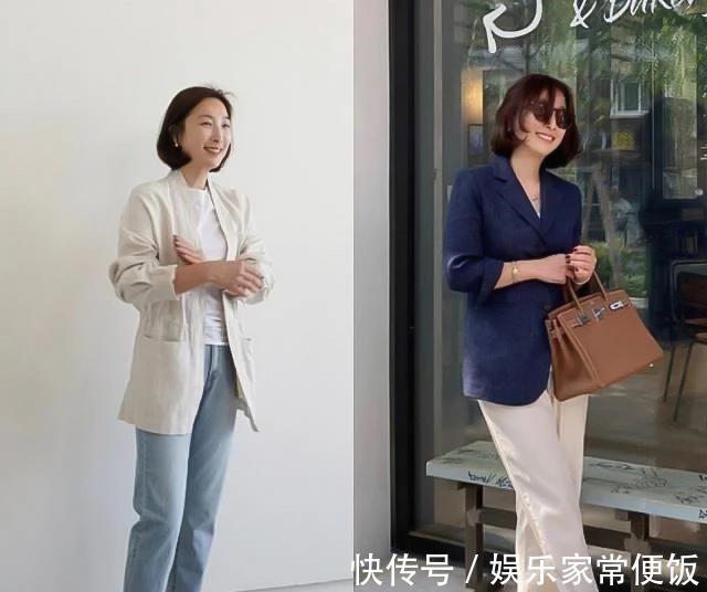 穿搭 一位韩国大妈的穿搭火了,穿衣简单不复杂,50岁穿出了30岁的感觉!